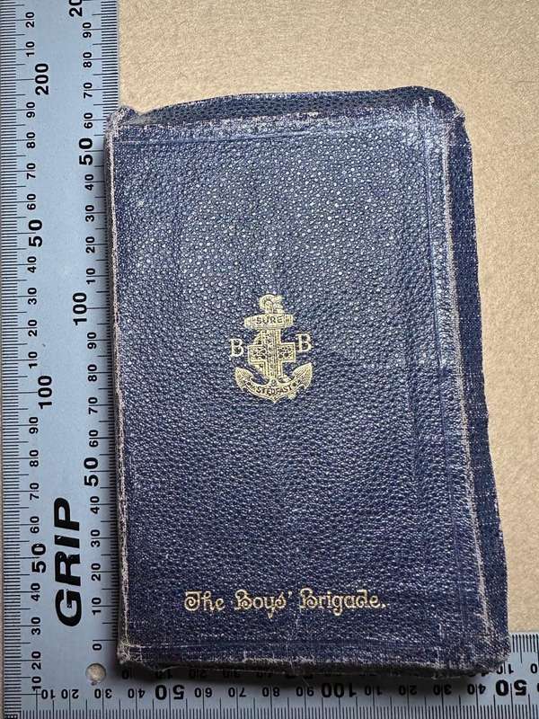 Rhodesian Boys Brigade - BOYS BRIGADE HOLY BIBLE (1956)