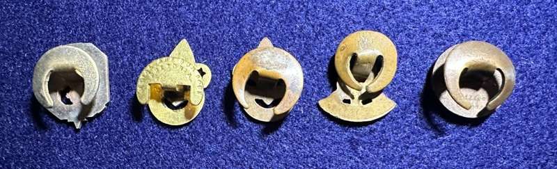 Rhodesian Boy Scouts - METAL LAPEL BADGES - LOT of 6