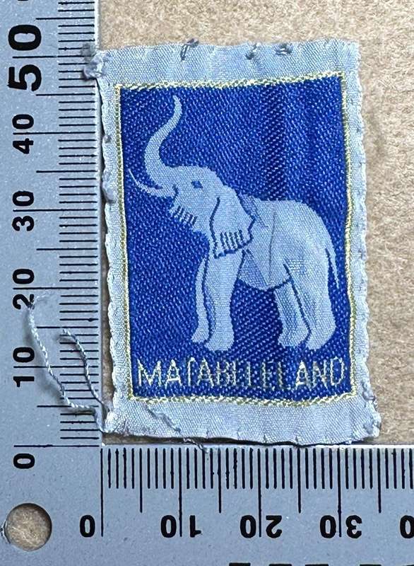 Rhodesian Boy Scouts - MATABELELAND SHIRT BADGE VARIANT