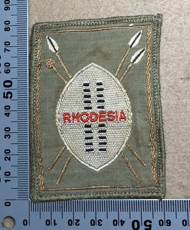 Rhodesian Boy Scouts - RHODESIA SHIRT BADGE VARIANT