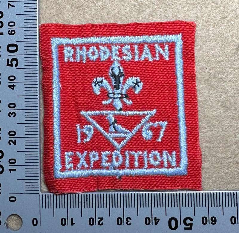 Rhodesian Boy Scouts - 1967 RHODESIAN EXPEDITION
