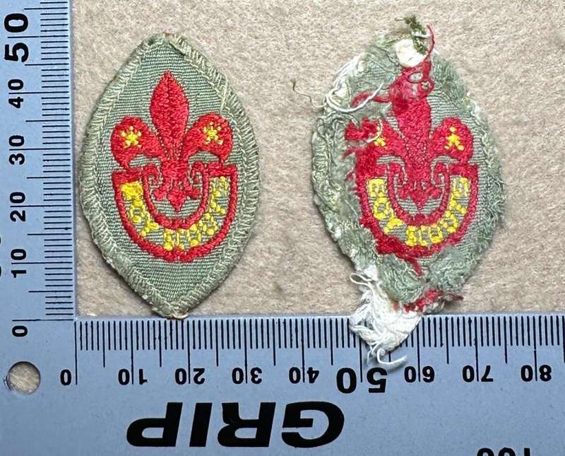Rhodesian Boy Scouts - VARIED PROFICIENCY CLOTH BADGES - 2 badges