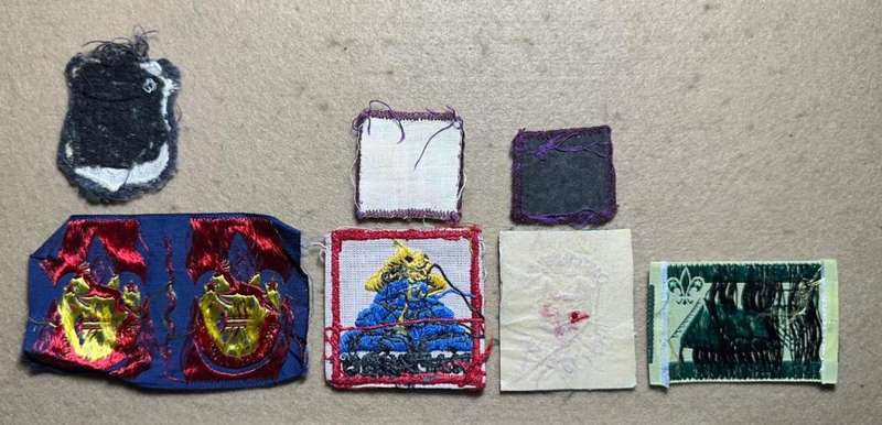 Rhodesian Boy Scouts - VARIED PROFICIENCY CLOTH BADGES - 7 badges