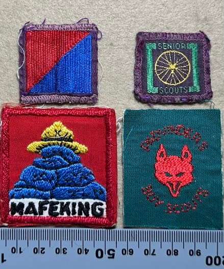 Rhodesian Boy Scouts - VARIED PROFICIENCY CLOTH BADGES - 7 badges