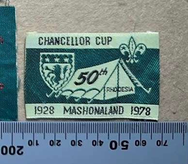 Rhodesian Boy Scouts - VARIED PROFICIENCY CLOTH BADGES - 7 badges