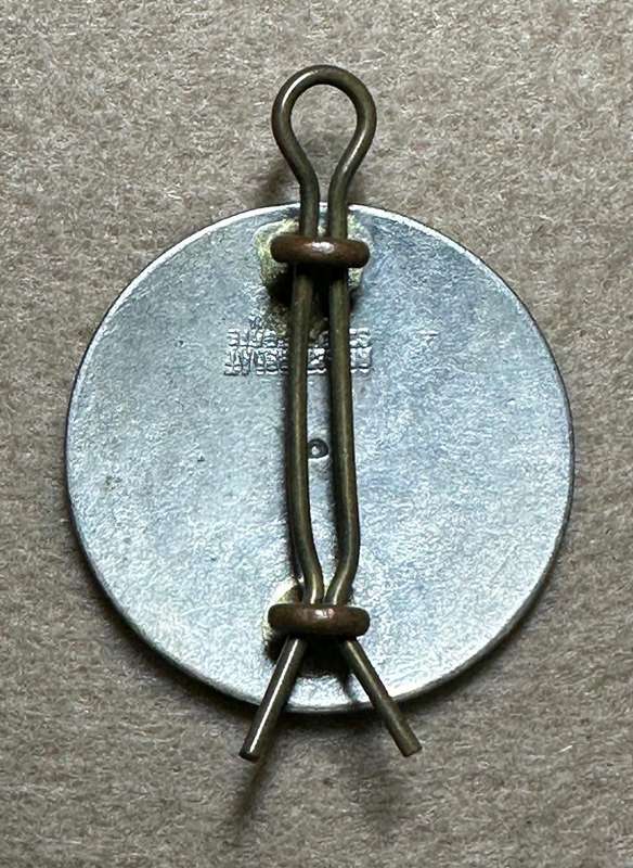 Rhodesian ST JOHNS - BERET BADGE METAL, Registered at St. Johns
