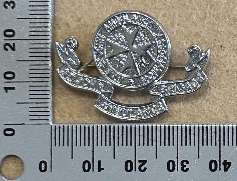 Rhodesian ST JOHNS - BROOCHE, Registered at St Johns Gate, London