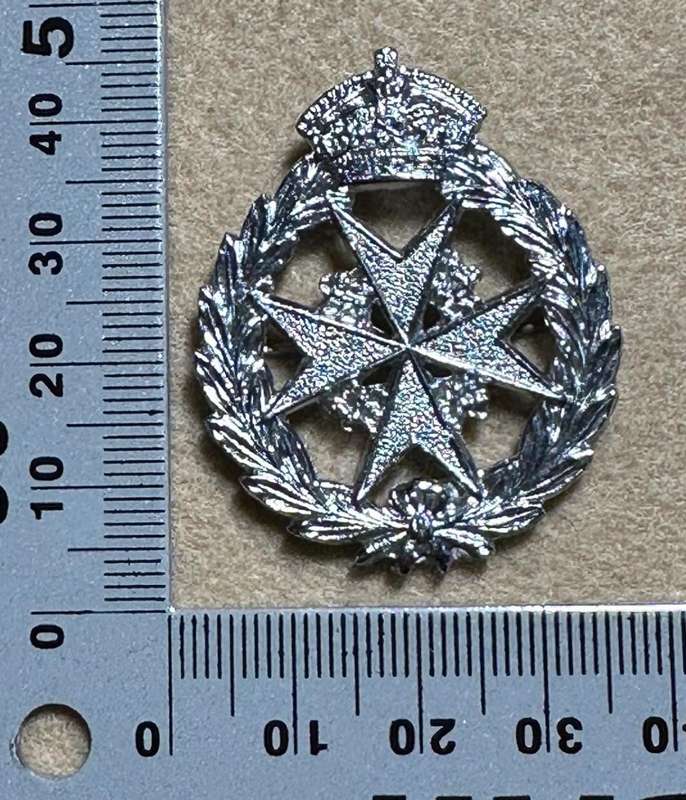 Rhodesian ST JOHNS - KINGS CROWN BROOCHE
