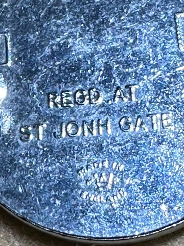 Rhodesian ST JOHNS - COLLARS, Registered at St Johns Gate, London