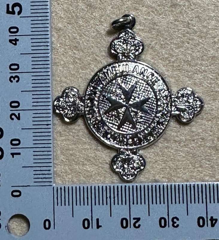 Rhodesian ST JOHNS - PENDANT, Registered at St Johns Gate, London