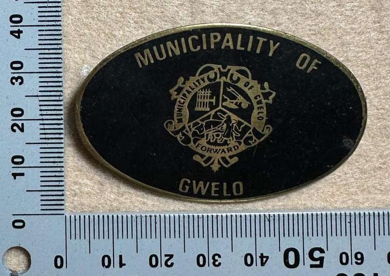 Rhodesian City Councils - MUNICIPALITY OF GWELO