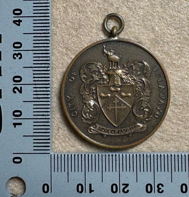 Rhodesian City Councils - CITY OF BULAWAYO 1893-1943 MEDAL