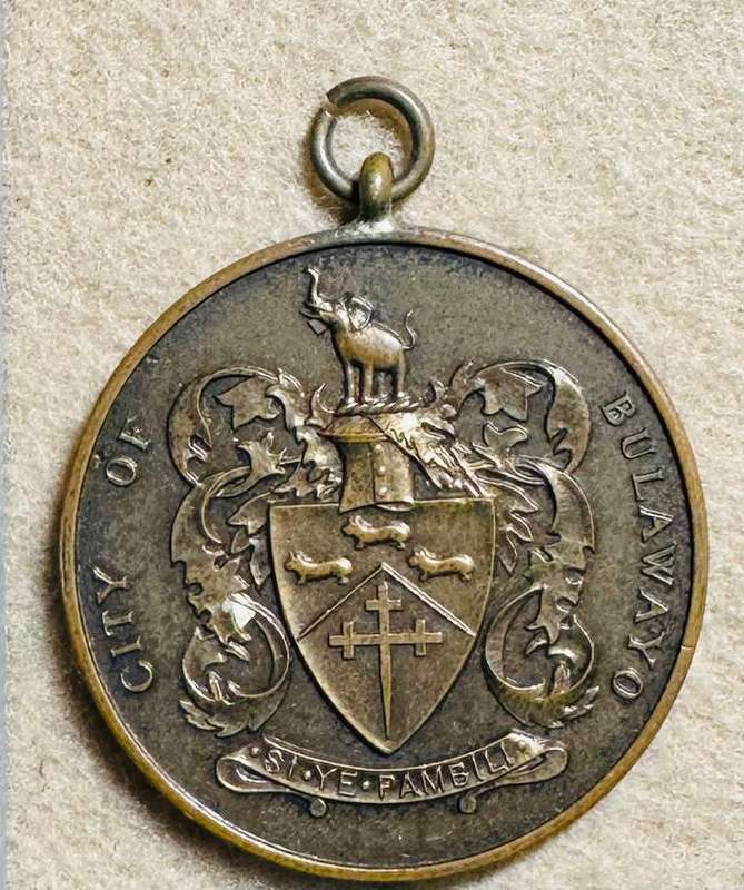 Rhodesian City Councils - CITY OF BULAWAYO 1893-1943 MEDAL