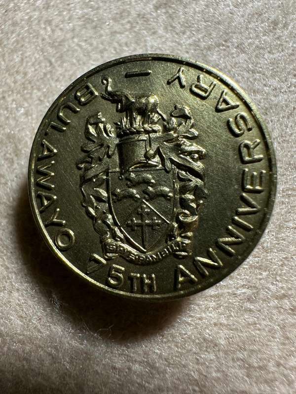 Rhodesian City Councils - CITY OF BULAWAYO BROOCHE VARIANT, Made by MATTHEWS MFG, BULAWAYO
