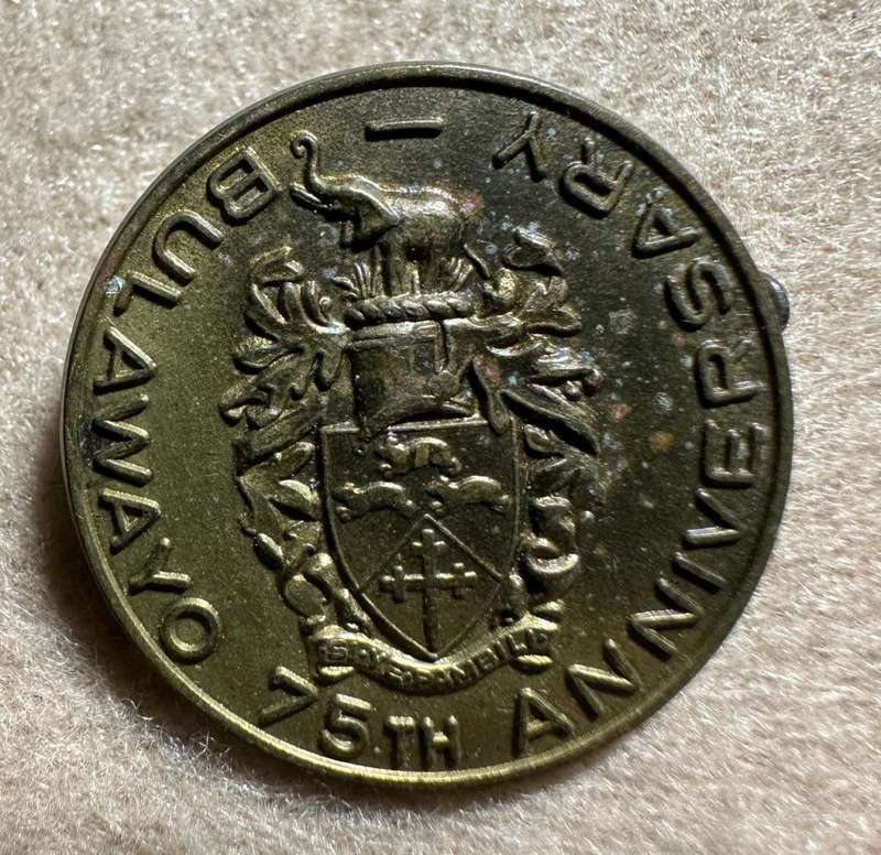 Rhodesian City Councils - CITY OF BULAWAYO BROOCHE VARIANT, Made by MATTHEWS MFG, BULAWAYO
