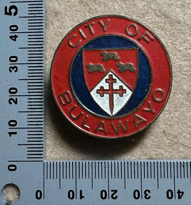 Rhodesian City Councils - CITY OF BULAWAYO BROOCHES VARIANT