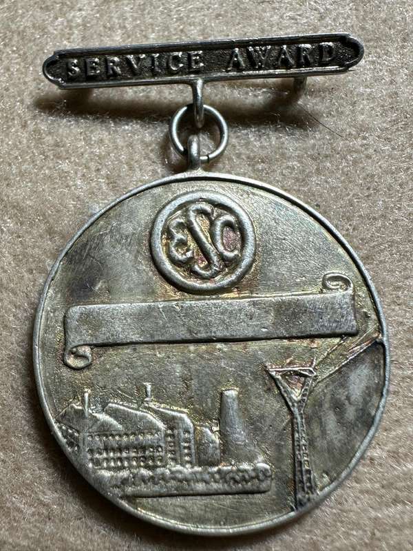 Rhodesia Parliament - ROKEN PARLIAMENT PIN - 25 YEARS SERVICE AWARD