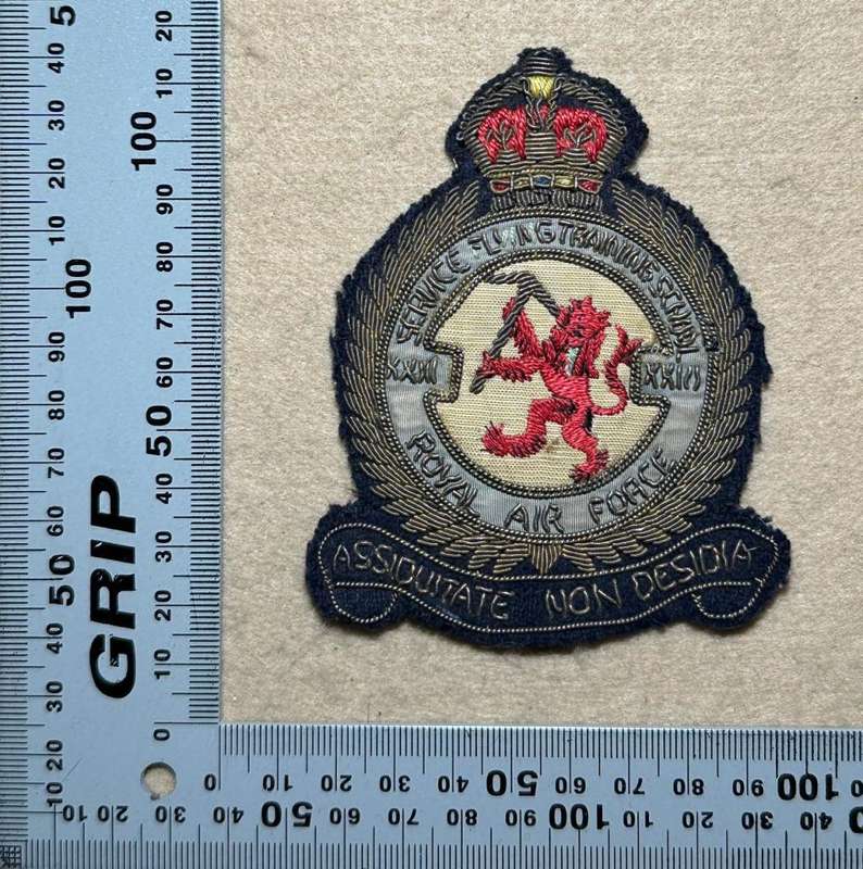 Rhodesian Air Force - RAF XXIII SERVICE FLYING TRAINING SCHOOL HEANY JUNCTION WW2 KC BLAZER BULLION