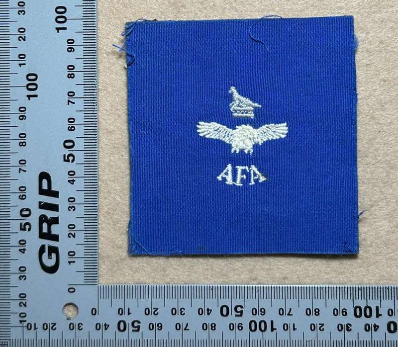 Rhodesian Air Force - AFA BLAZER BADGE COTTON