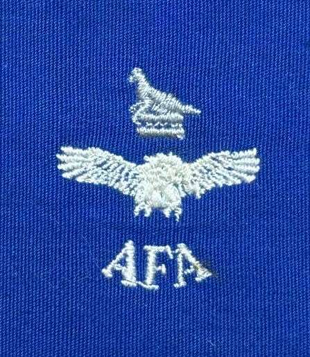 Rhodesian Air Force - AFA BLAZER BADGE COTTON