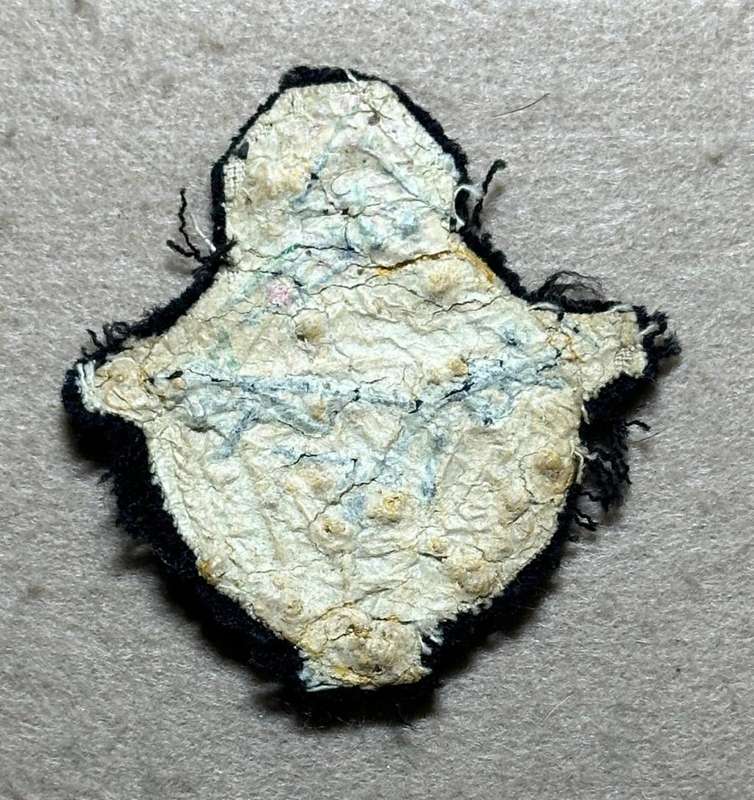 Rhodesian Air Force - RAF OFFICERS CAP BADGE WW2 - BULLION WIRE