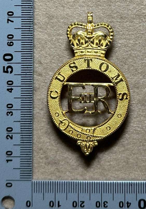Rhodesian & Nyasaland - CUSTOMS - CUSTOMS CAP BADGES