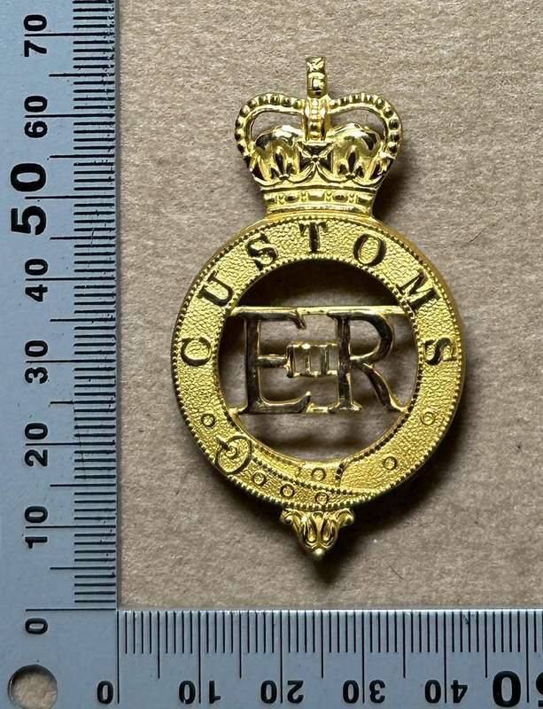 Rhodesian & Nyasaland - CUSTOMS - CUSTOMS CAP BADGES