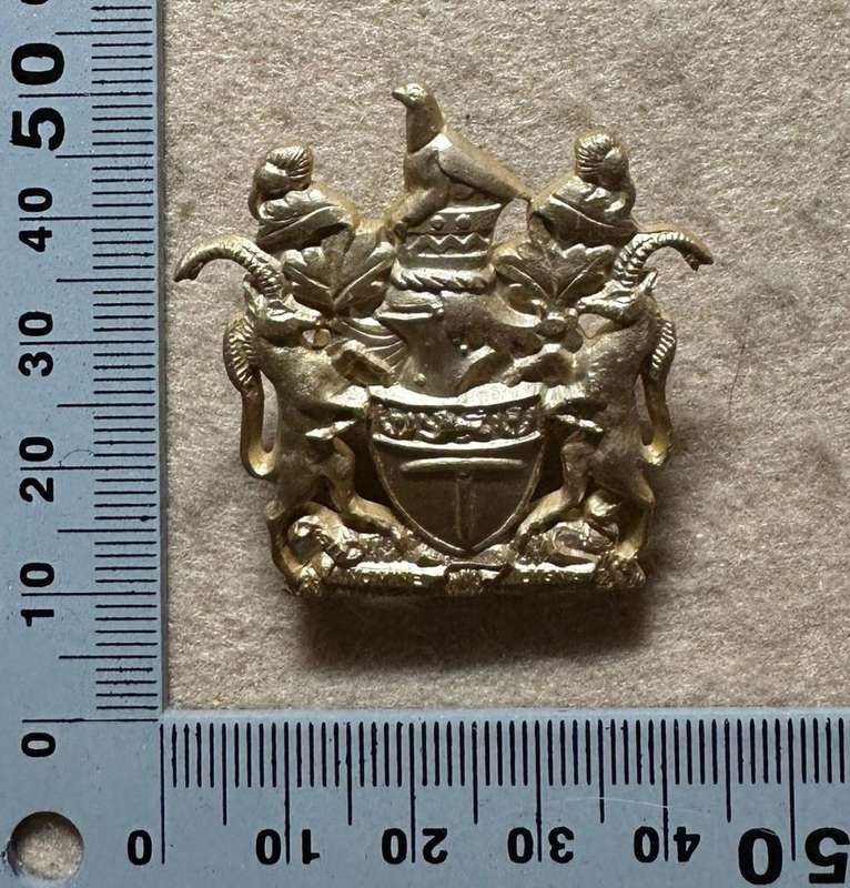 Rhodesian CUSTOMS AND IMMIGRATION - BADGE