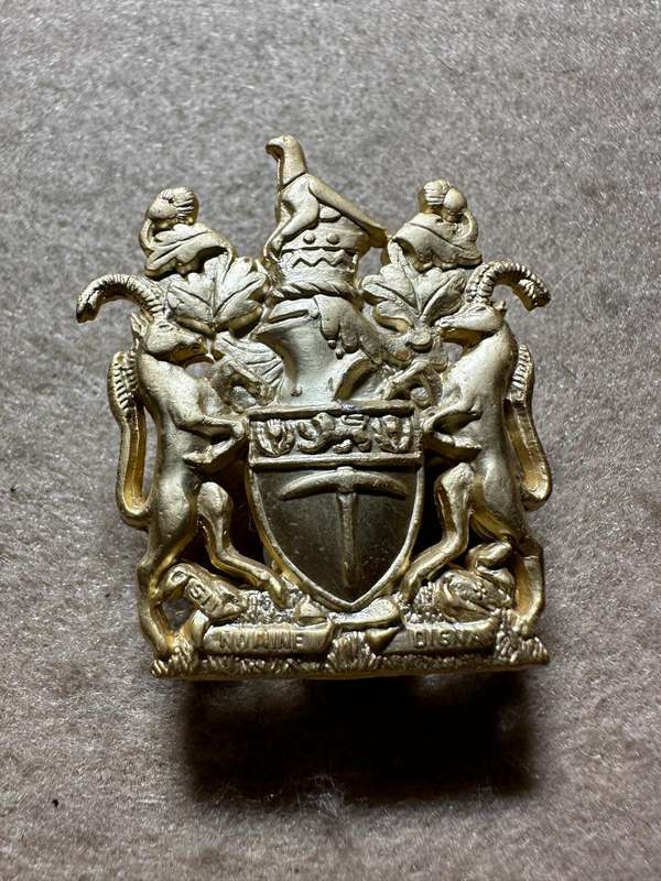 Rhodesian CUSTOMS AND IMMIGRATION - BADGE