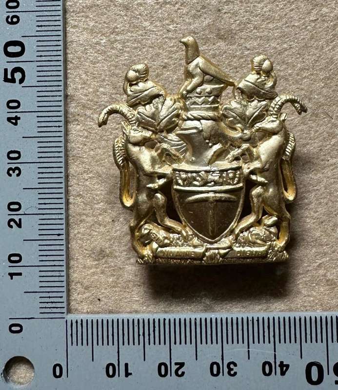 Rhodesian CUSTOMS AND IMMIGRATION - BADGE