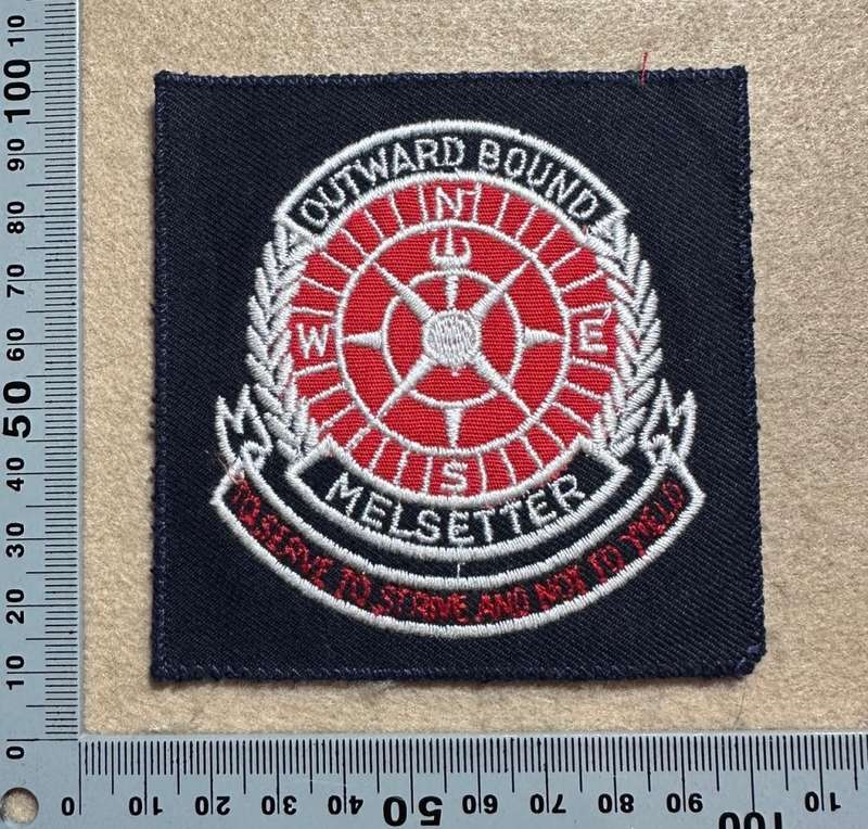 Rhodesia - OUTWARD BOUND MELSETTER - COTTON BLAZER BADGE