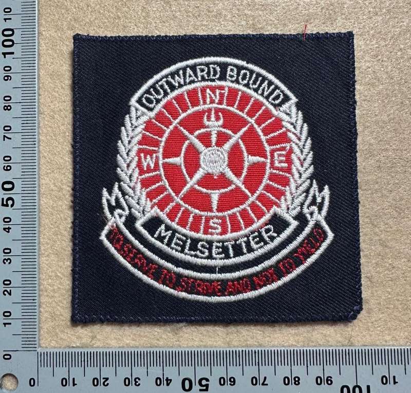 Rhodesia - OUTWARD BOUND MELSETTER - COTTON BLAZER BADGE
