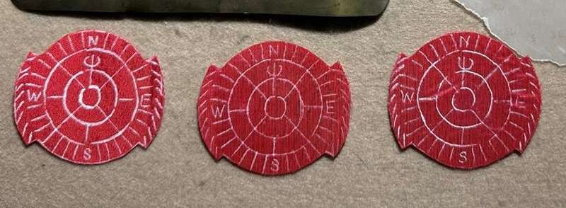 Rhodesia - OUTWARD BOUND MELSETTER - COTTON BLAZER BADGES - ARTWORK & STENCILS
