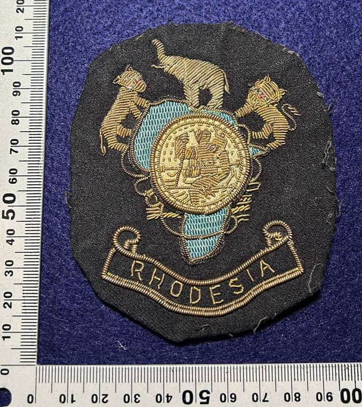 RHODESIA BADGE - BULLION - UNKNOWN