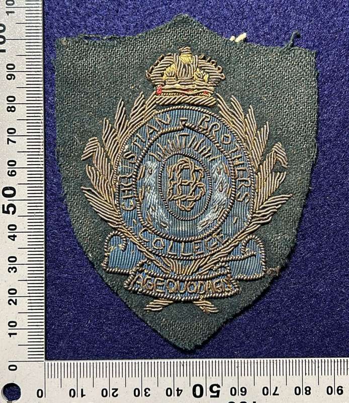 Rhodesian School Badge - CHRISTIAN BROTHERS COLLEGE BULAWAYO - QC - BULLION