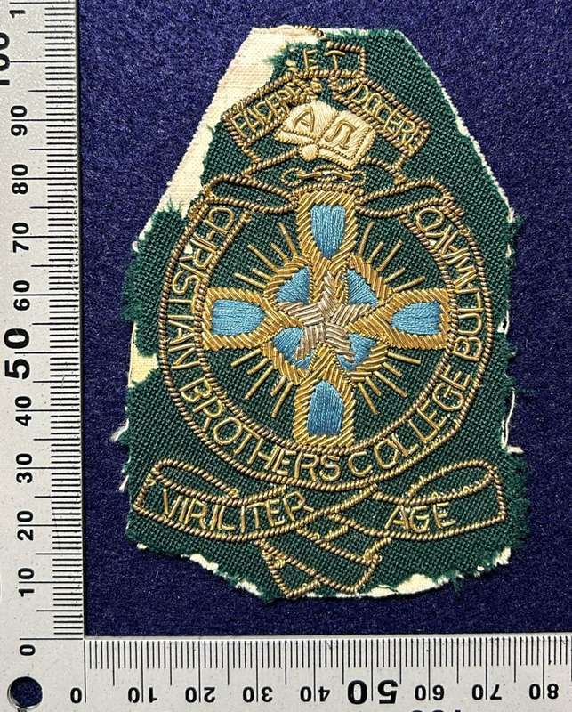 Rhodesian School Badge - CHRISTIAN BROTHERS COLLEGE BULAWAYO - BULLION