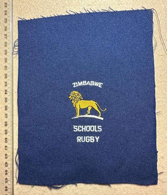 ZIMBABWE RHODESIA - PROVINCIAL SPORT COLOURS - SCHOOLS RUGBY