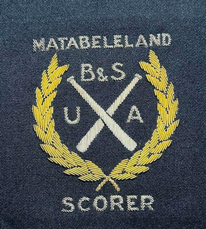Rhodesia - MATABELELAND - PROVINCIAL SPORT COLOURS - BASEBALL AND SOFTBALL SCORER BULLION