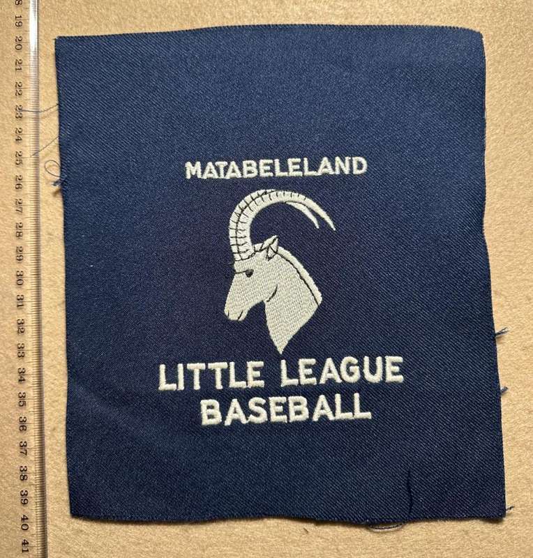 Rhodesia - MATABELELAND - PROVINCIAL SPORT COLOURS - LITTLE LEAGUE BASEBALL