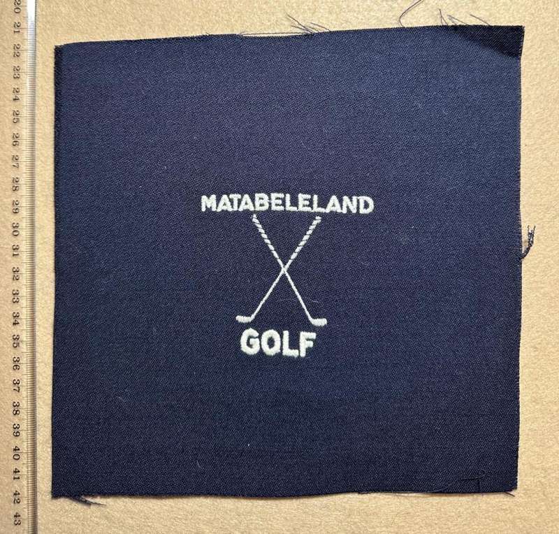 Rhodesia - MATABELELAND - PROVINCIAL SPORT COLOURS - GOLF