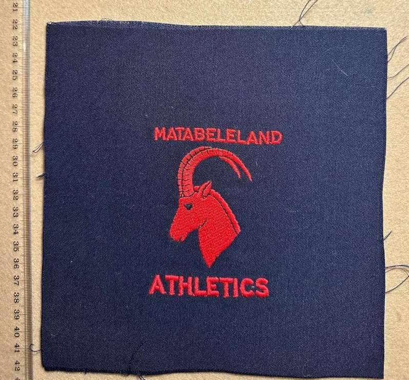 Rhodesia - MATABELELAND - PROVINCIAL SPORT COLOURS - ATHLETICS