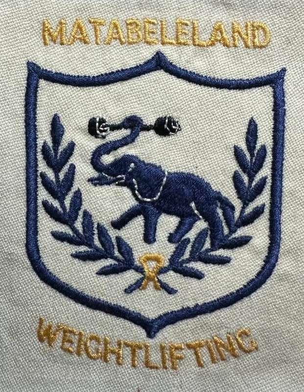 Rhodesia - MATABELELAND - PROVINCIAL SPORT COLOURS - WEIGHTLIFTING VARIANTS