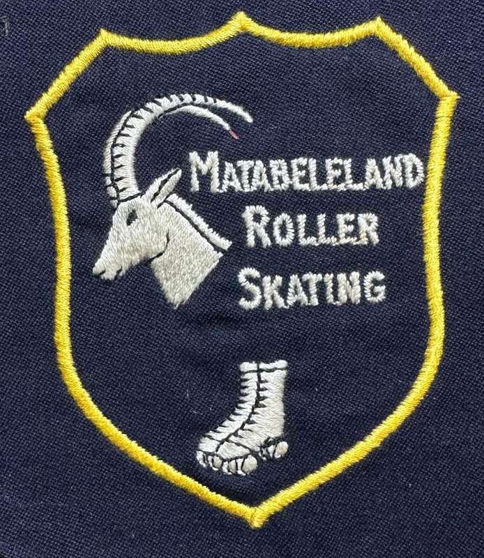 Rhodesia - MATABELELAND - PROVINCIAL SPORT COLOURS - ROLLER SKATING COTTON