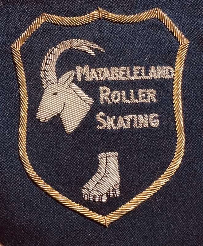 Rhodesia - MATABELELAND - PROVINCIAL SPORT COLOURS - ROLLER SKATING BULLION