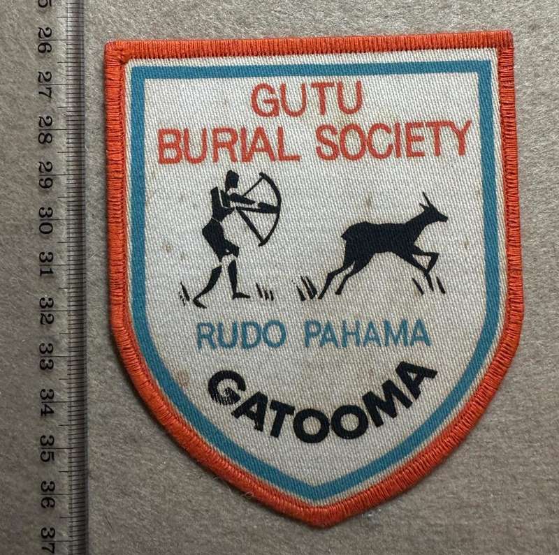 Rhodesian Badge Misc - GUTU BURUAL SOC - GATOOMA