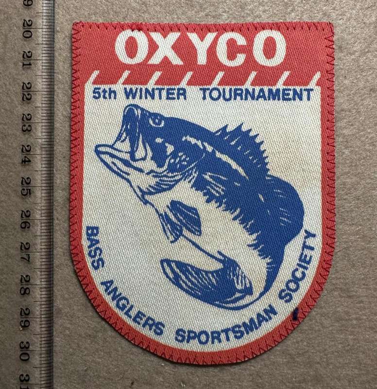 Rhodesian Badge Misc - BARBEL COMPETION OXYCO BASS ANGLERS