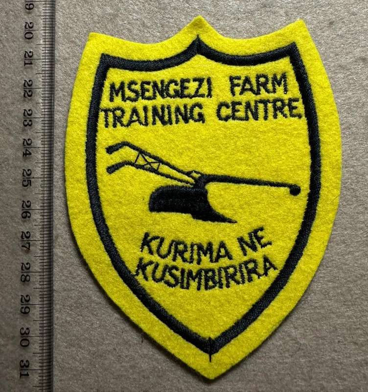 Rhodesian Badge Misc - MSENGEZI FARM TRAINING CTR