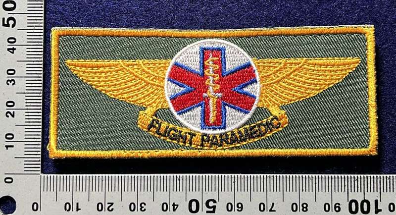 South African Civil Aviation - FLIGHT PARAMEDIC CLOTH BADGE