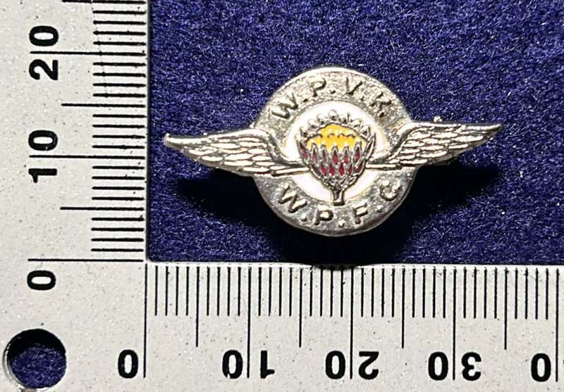 South African Civil Aviation - WPFC WINGS - METAL BADGE