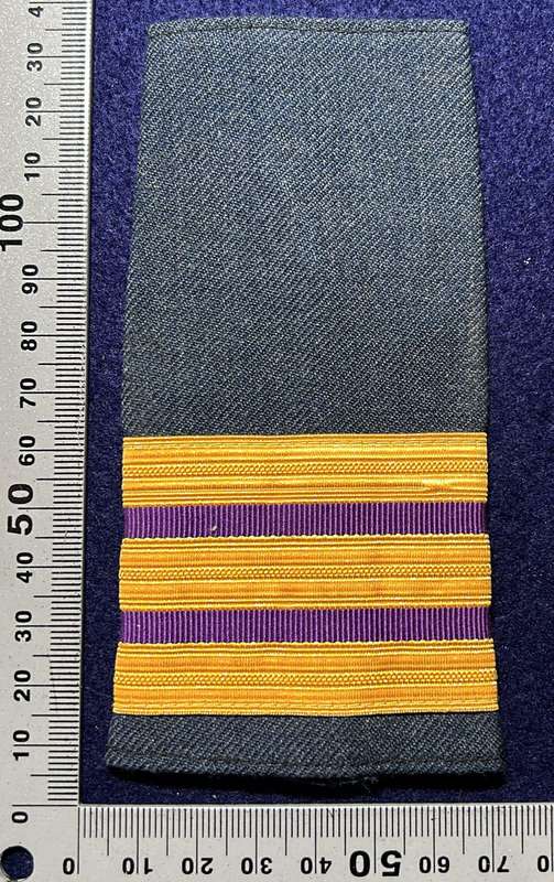 South African Civil Aviation - FIRST OFFICER SLIP ON - BULLION GOLD ON BLACK